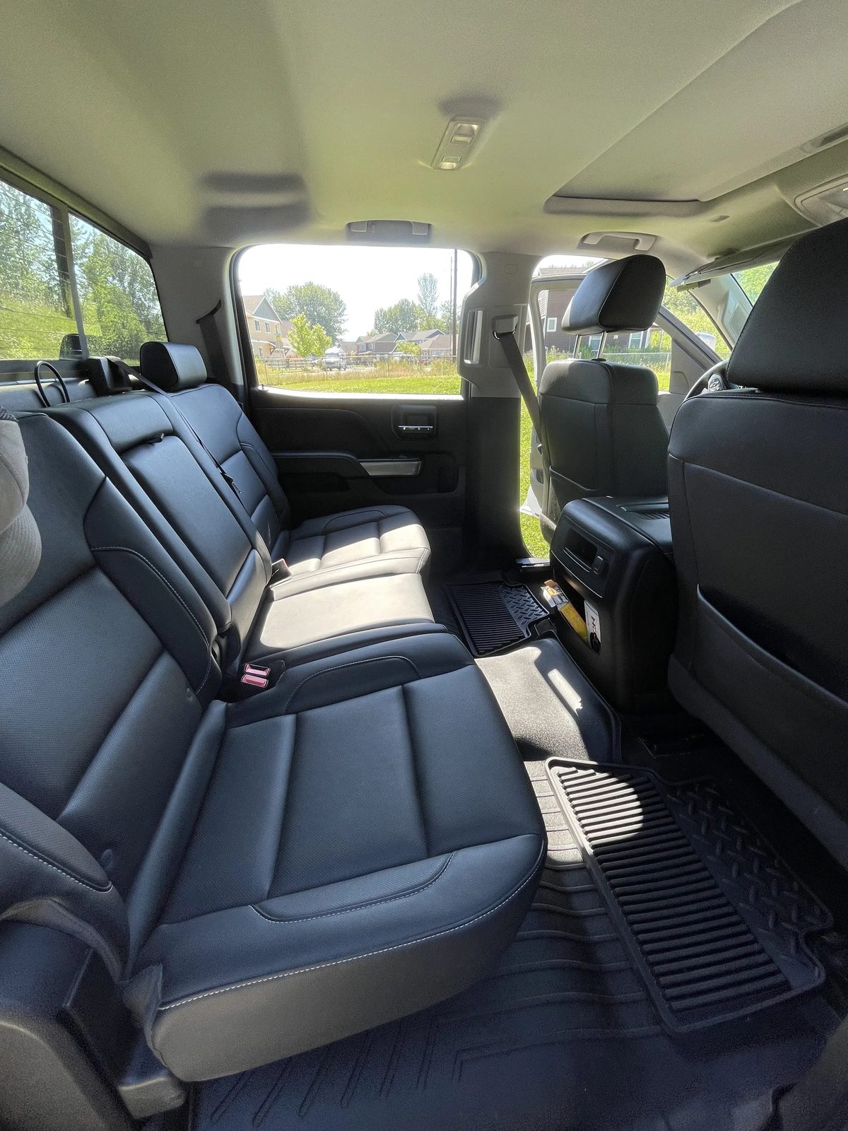 Detailed Chevy Silverado rear interior by Herd Detailing